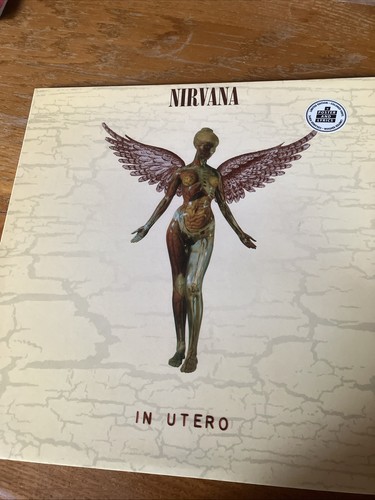 Nirvana utero lp33 vinyl - nirvana, in