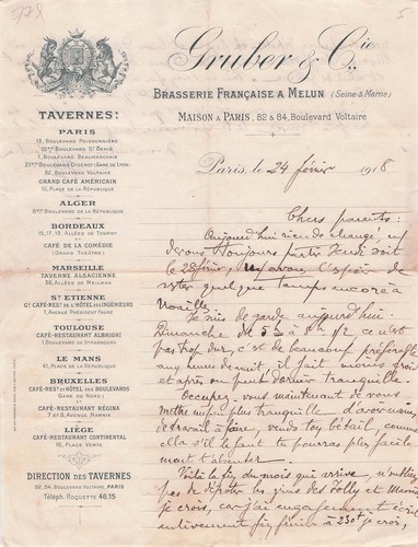 Melun brasseur gruber cie - melun,