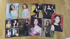 Lot Mini poster Coupure presse magazine Charmed McGowan Holly Combs clipping