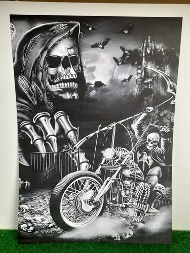 Harley davidson chopper - -,