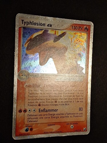 Carte pokémon typhlosion - carte, ex