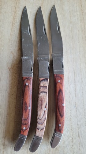 Lot ancien couteaux - lot, pliant