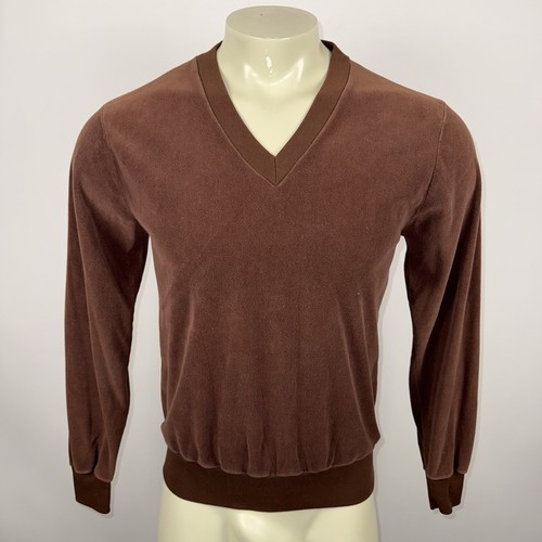 Vintage velour shirt - shirt, mens