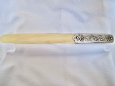 coupe papier art nouveau  argent massif  Charles Murat 1897-1910