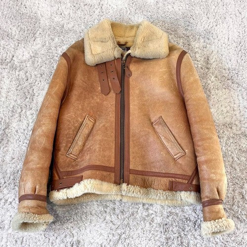 Schott flight mouton leather - mouton,