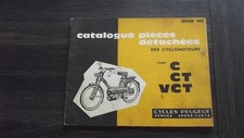 CATALOGUE PIECES DETACHEES CYCLOMOTEURS PEUGEOT C - CT - VCT - 1965
