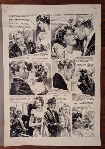 Original art planche originale