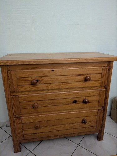 Commode pin clair - en,