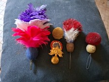 Plumet , Boules, Insigne de Kepi