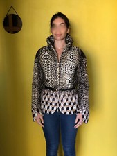 jolie doudoune fine léopard