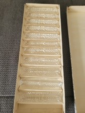 Lot De 11 Ancien Porte Couteaux En Cristal De Hongrie Vintage