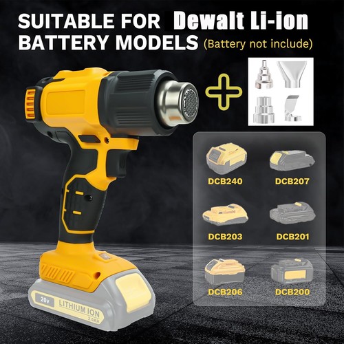 752 cordless heat gun - 752℉, for