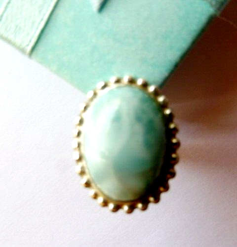 Bague véritable larimar 22 - véritable, larimar-22