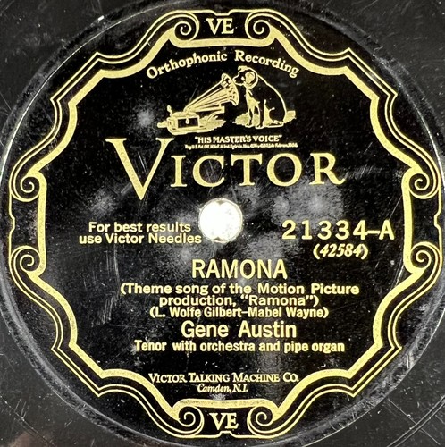 Gene austin ramona - :, girls