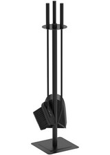 ® Ensembles d’Outils de Cheminée 4 Pièces en Métal Serviteur de Cheminée Bala...