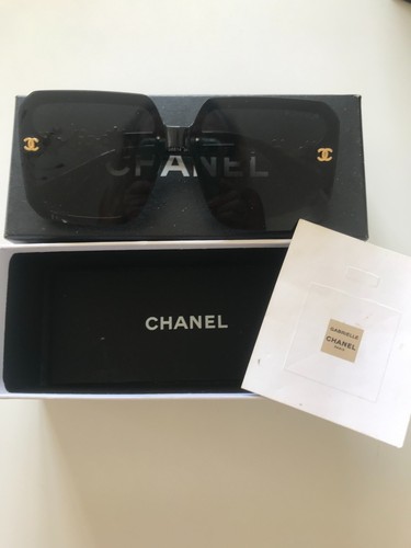 Chanel black sunglasses