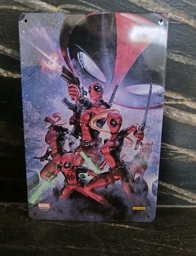 Marvel steel cover deadpool - marvel,
