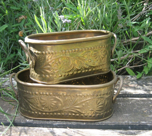 Ancienne petite jardinière - 2,