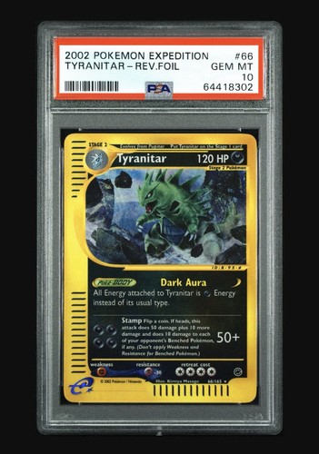 Psa 2002 pokemon expedition - psa, 10