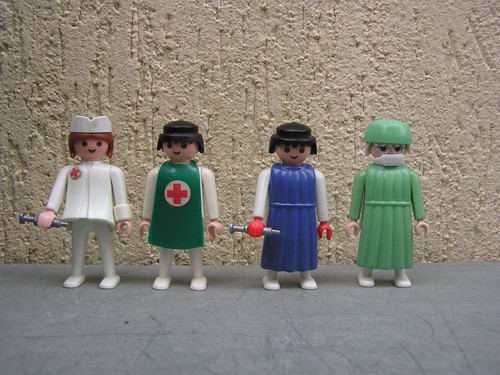 Playmobil 4 personnages - :,