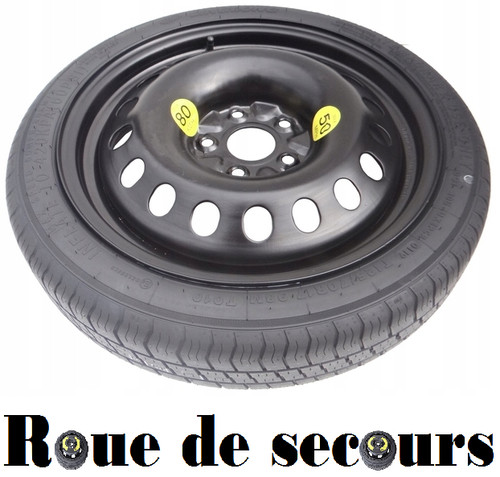 Nouveau roue secours 125 70 - nouveau,