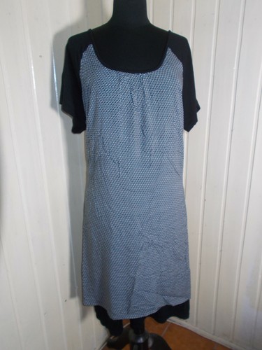 Robe ample superposée viscose