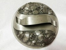 ART DÉCO BOX EN ÉTAIN