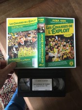 CASSETTE VIDEO VHS FOOTBALL  NANTES les coulisses de l exploit 1999