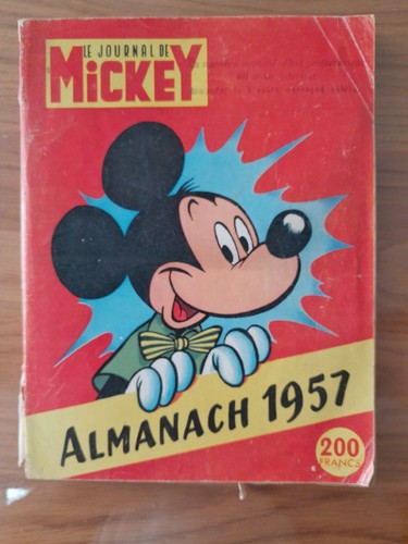 Almanach mickey 1957 - almanach,