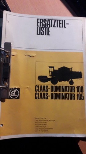 Claas moissonneuse dominator - claas,