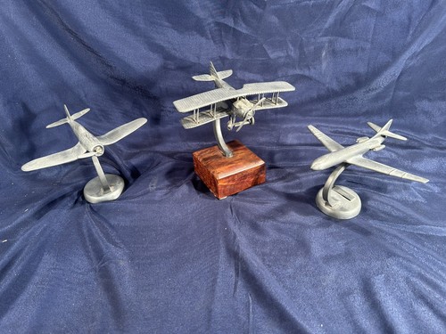 Lot anciens avions métal - lot, 3