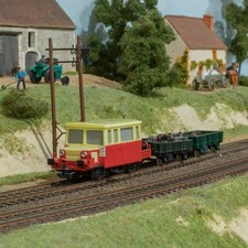 Jouef draisine DU65 SNCF + 2