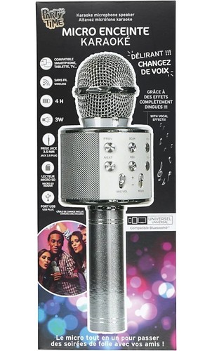 Micro karaoké bluetooth - karaoké,