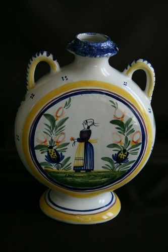 Gourde faïence quimper - gourde,