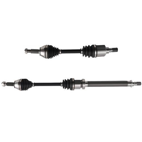 Axle assembly front - 2x, cv