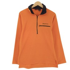 Veste En Polaire Marmot Pour Homme Orange 1/4 Zip Pullover Fg5 Taille S