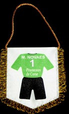 FOOTBALL FANION PENNANT WIMPEL GAGLIARDETTO MAILLOT NOVAES SC BASTIA 2008-2013