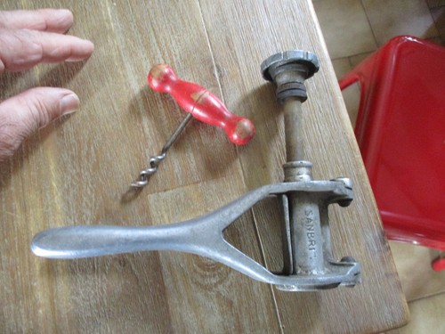 Ancien bouche bouteille - bouteille, en