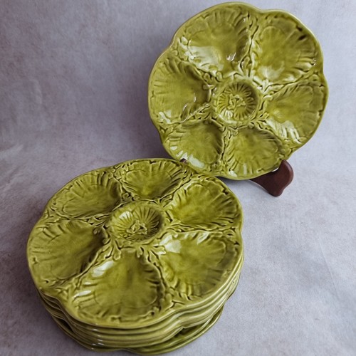 Lot assiette huitres - 8,