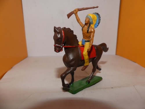 Figurine starlux cavalier chef - figurine,