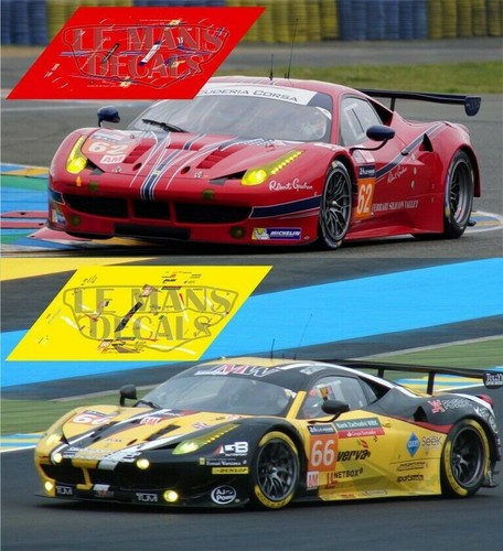 Décal ferrari 458 - décal, le