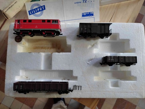 Lot train hoe - train,