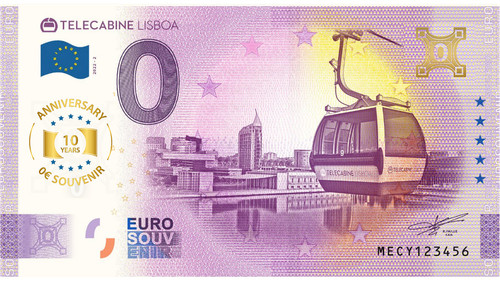 Billet souvenir 2025 - , portugal