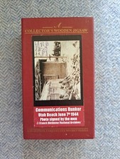 RARE Wentworth Jigsaw Puzzle Communications Bunker Utah Beach Normandy 1944