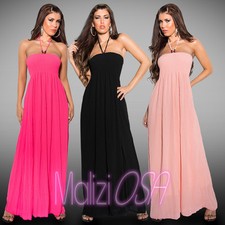 Robe Femme Élégante Style Empire Vêtement Cérémonie Soirée Party Élastique