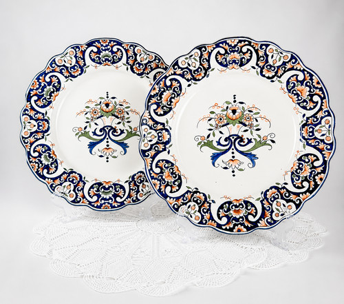 Vintage rouen style - vintage, set