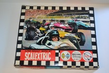 RARE ANCIEN  CIRCUIT MECCANO TRI-ANG SCALEXTRIC REF 38G .NON TESTE DANS L'ETAT .