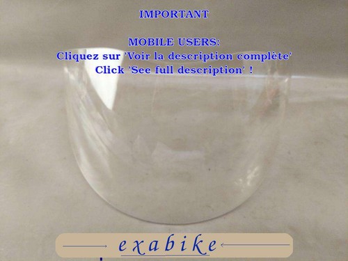 Visiere casque pour - de,