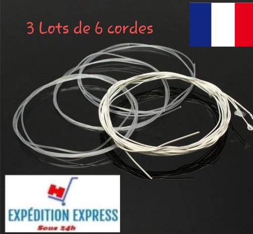 Lots cordes guitare - 3, 6