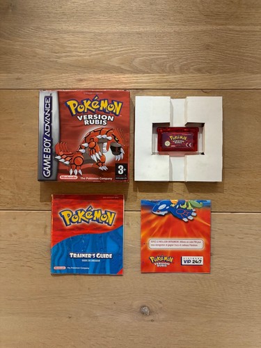 Pokemon version rubis gameboy - pokemon,